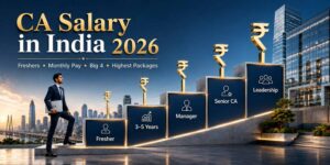 CA Salary in India 2026: Freshers, Monthly Pay, Big 4 and Highest Packages